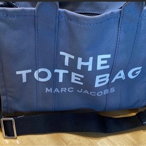 MARC JACOBS The Tote Bag.  Medium size. Color is Blue Shadow.